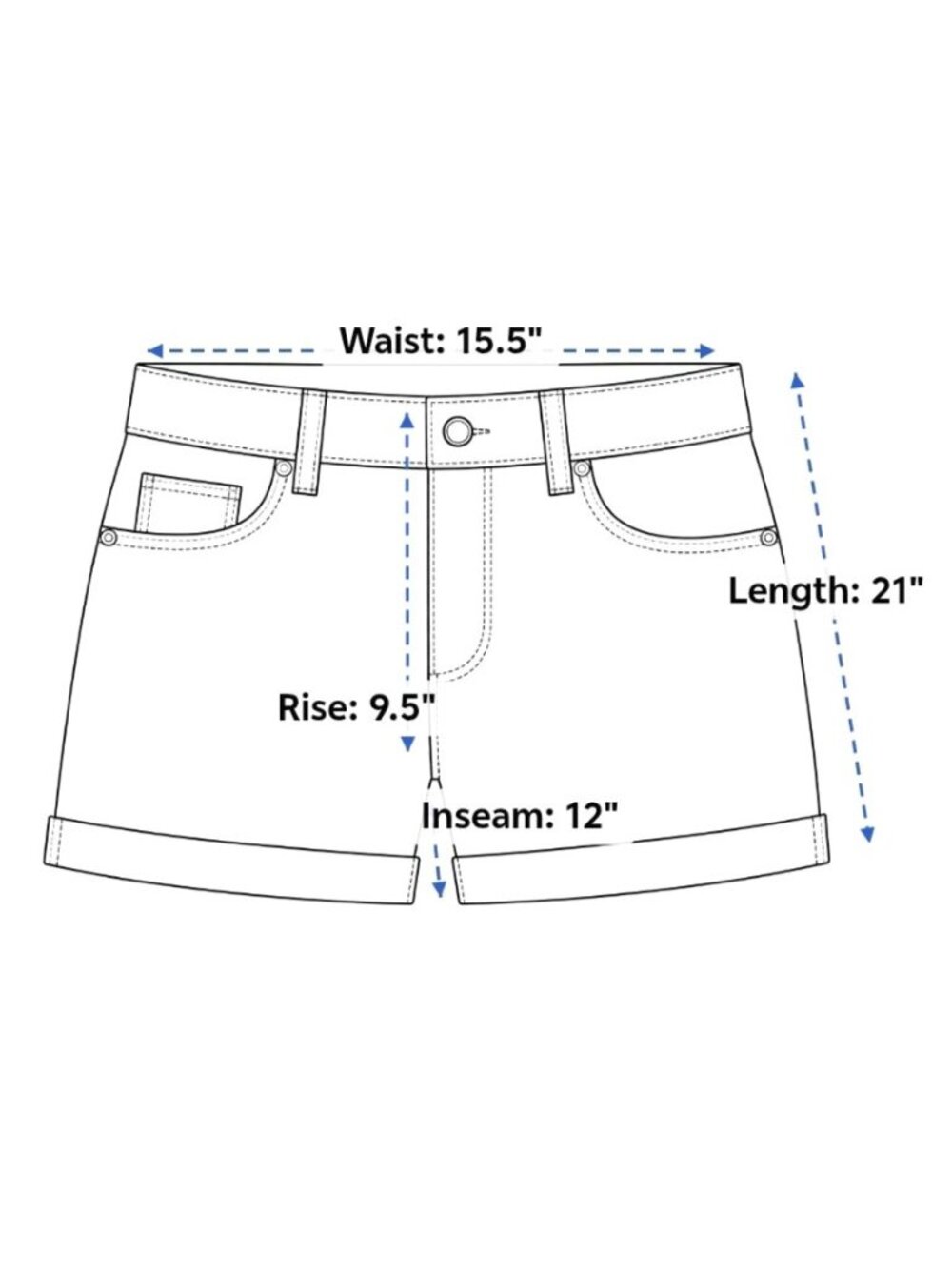 Jonathan Ross Womens 4 Bermuda Shorts White Stretch Easy Tummy Control Casual - Picture 6 of 7